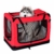 dibea Hundetransportbox Hundetasche Hundebox Faltbare Kleintiertasche Größe XXL Farbe Rot - 3