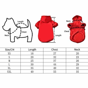 Eastlion Adidog Hund Pullover Welpen-T-Shirt Warm Pullover Mantel Pet Kleidung Bekleidung, Schwarz, Gr. XL - 2