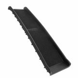 GOODS+GADGETS Hunderampe klappbar Hundetreppe Hunde Rampe Einstiegshilfe für Kofferraum 156 x 40 cm - 1