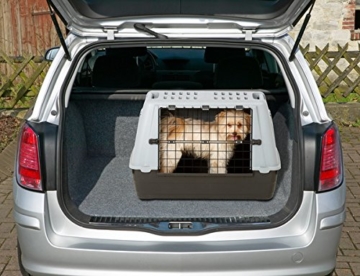 Karlie Transportbox Cargo für Hunde, 77 x 43 x 51 cm, grau - 4