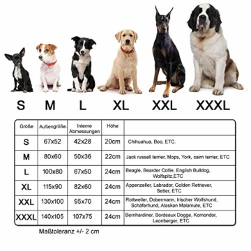 Leo4dog. Sofa Sun. 6 Größen, 4 Farben. Hundebett, Hundekissen, Hundesofa,Hundekorb. (XL-115X90, Dunkelbraun) - 4