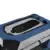Leopet Hundebox aus Stoff - faltbar, zusammengefaltet tragbar, abwaschbar, Farbwahl, Größenwahl S-XXXXL - Hundetransportbox, Auto Transportbox, Katzenbox für Hunde, Katzen und Kleintiere (S, Blau) - 4