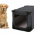 Maelson Soft Kennel Faltbare Hundebox -anthrazit- L 92 - (92 x 64 x 64 cm) - 2
