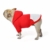 meioro Hunde Kapuzenpullis Warm Hundebekleidung Reißverschluss Hundekleidung Nette Haustier Hoodies (XXL, Rot) - 3