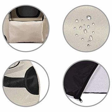 Petigi Faltbare Hundebox aus Stoff – M bis XL - 