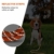 Taglory Schleppleine 10m für Hunde, Hundeleine mit Gepolsterten Griff, Trainingsleine für Kleine bis Große Hunde, Orange - 2