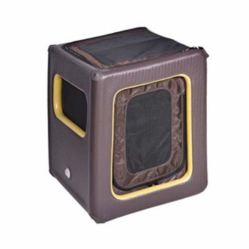 TAMI - Aufblasbares Hundebox Backseat M - Dog Box Hundetransportbox Hund Autotransportbox Transportbox Falbare Hundekäfig - 2